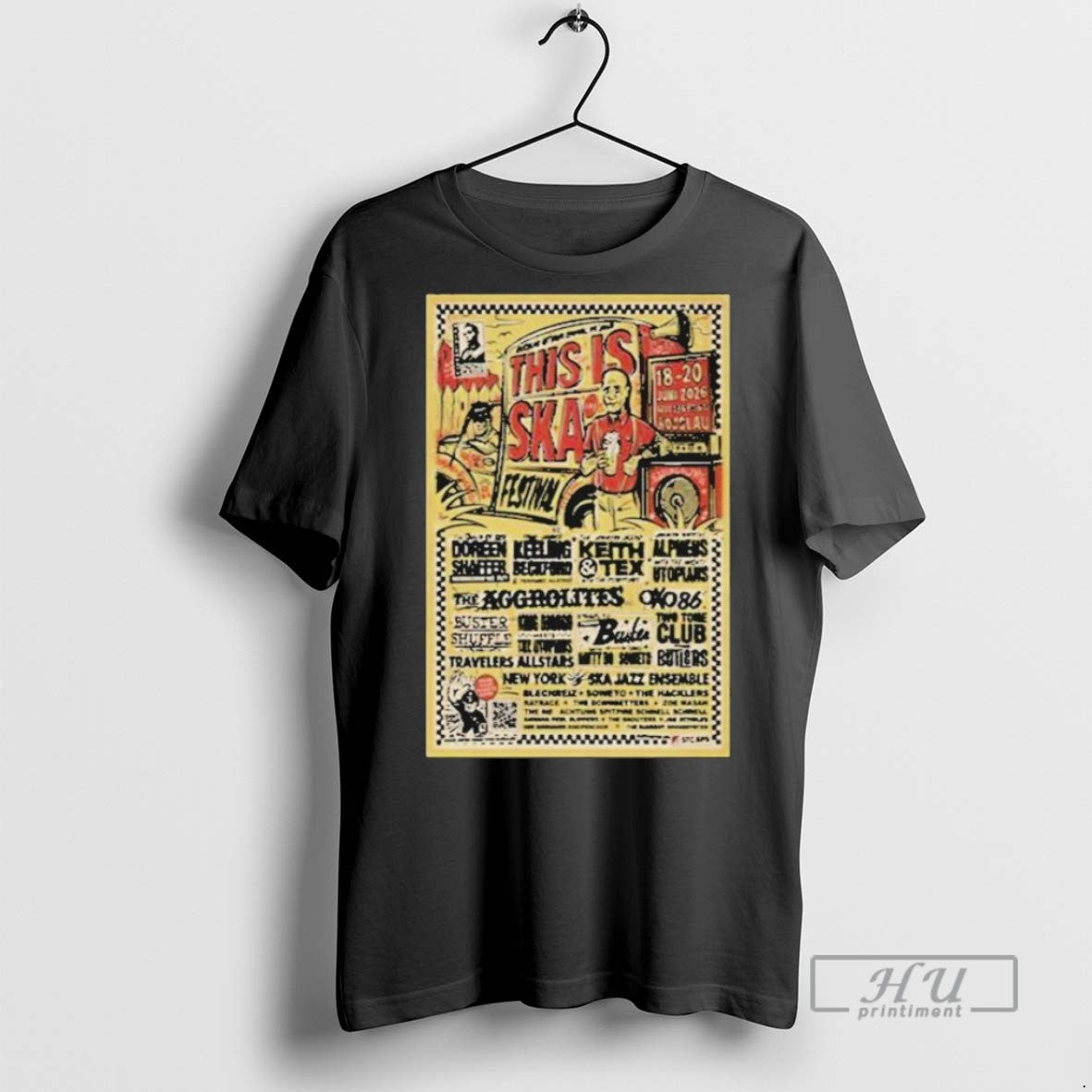 New This Is Ska Festival June 18 20 2026 Rosslau Germany Tee Shirts Sweatshirt Hoodies