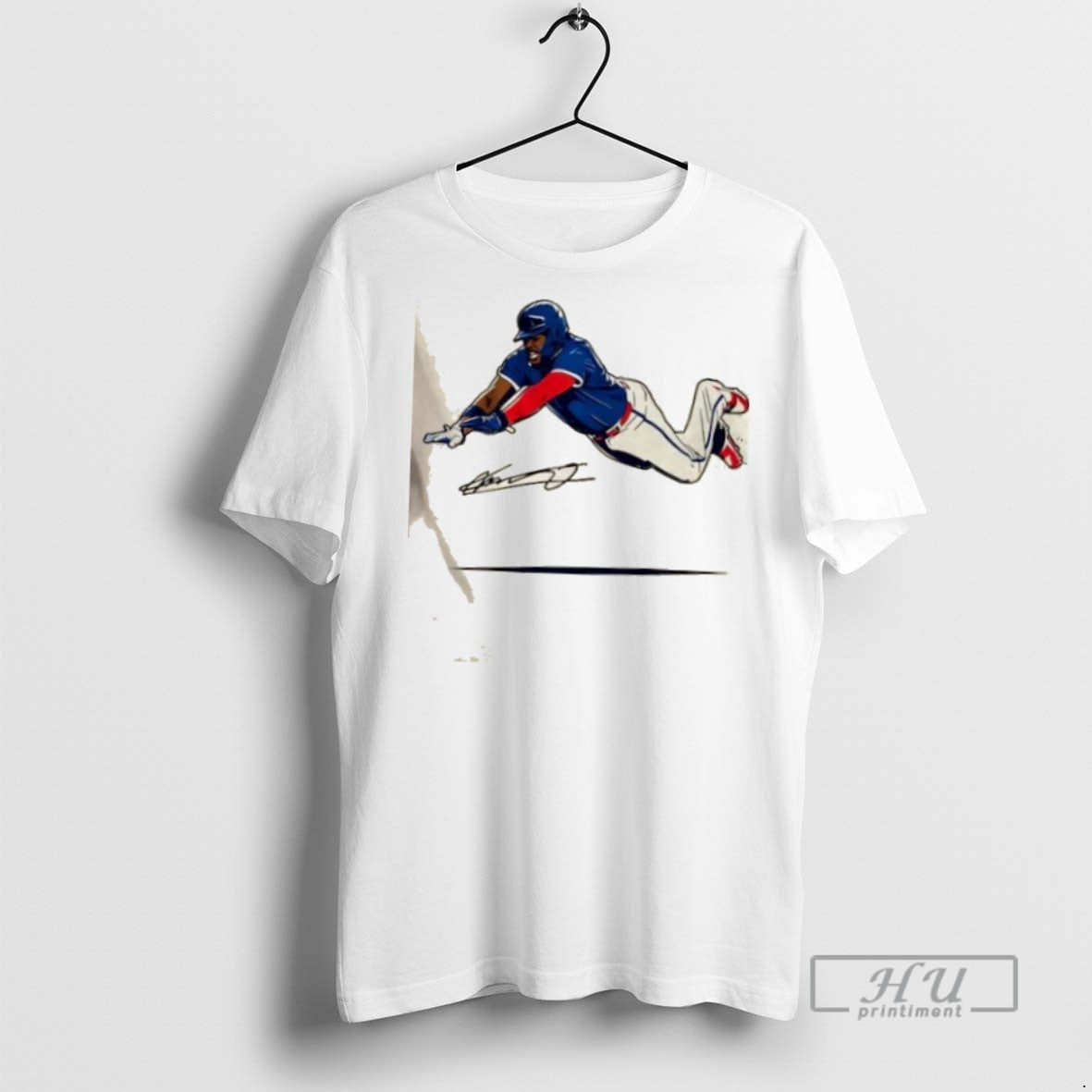 New Toronto Blue Jays Vladimir Guerrero Jr Flying Slide Signature Tee Shirts Sweatshirt Hoodies