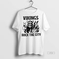 New Vikings Rock The City Graphic Tee Shirt Sweater