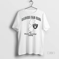 New Vintage Raiders Fan Club Of New Jersey 1993 Graphic Tee Shirt Sweater