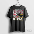 New Wisconsin Badgers Vs Iowa Hawkeyes 2025 Homecoming Gameday Tee Shirts Sweatshirt Hoodies