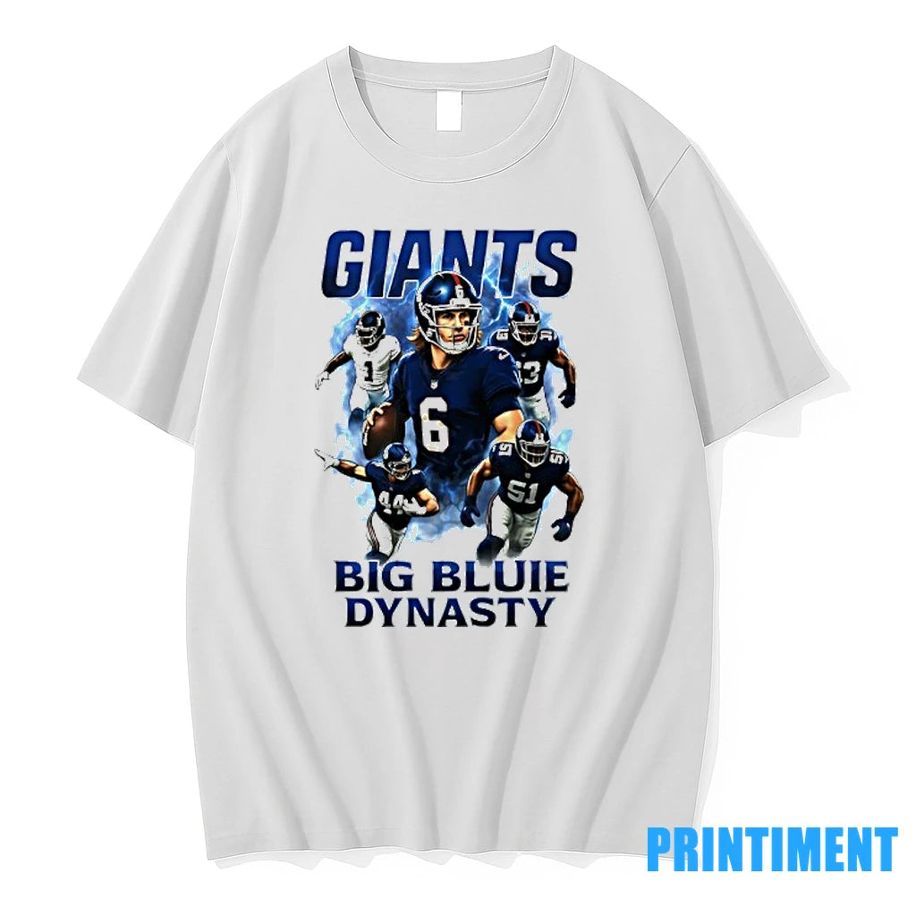 New York Giants Dart Nabers Hyatt Skattebo Carter Big Bluie Dynasty Tshirts Sweater