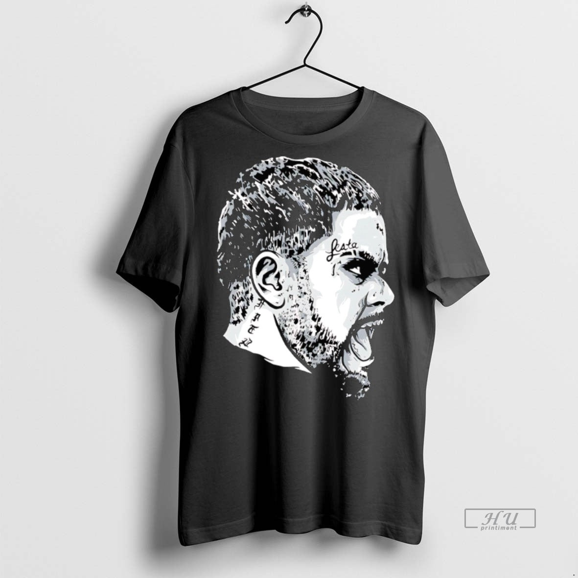 New Zilla Fatu Scream Graphic Tee Shirt Sweater