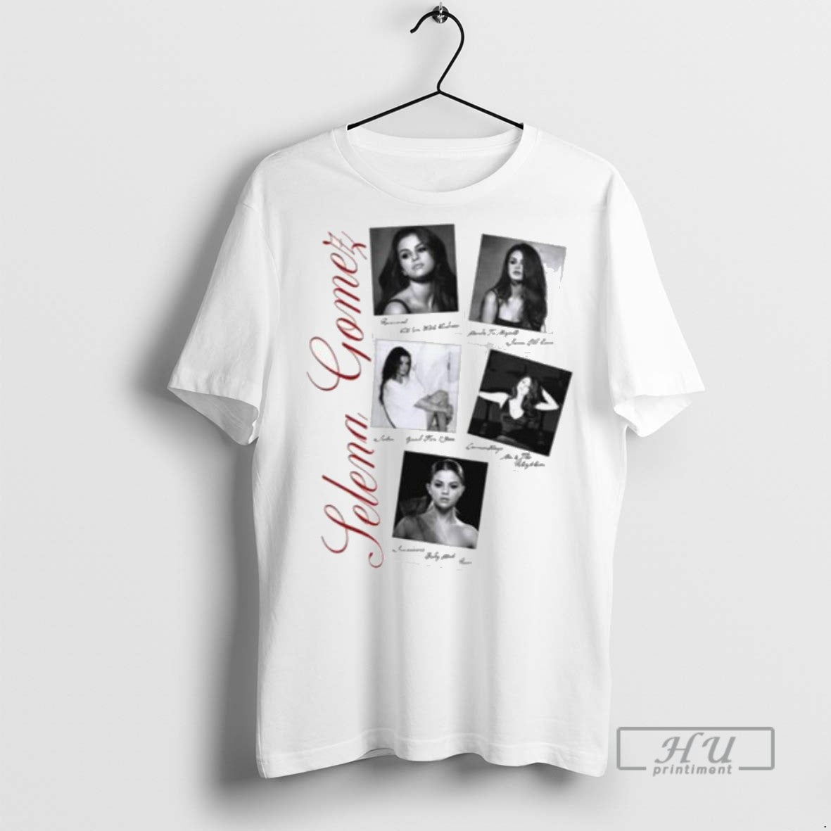 New Selena Gomez Revival Polaroid Men Tee Shirts Sweatshirt Hoodies