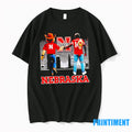 Nice Nebraska Cornhuskers Danny Crawford Vs Mascot Skyline Signature Tshirts Sweater