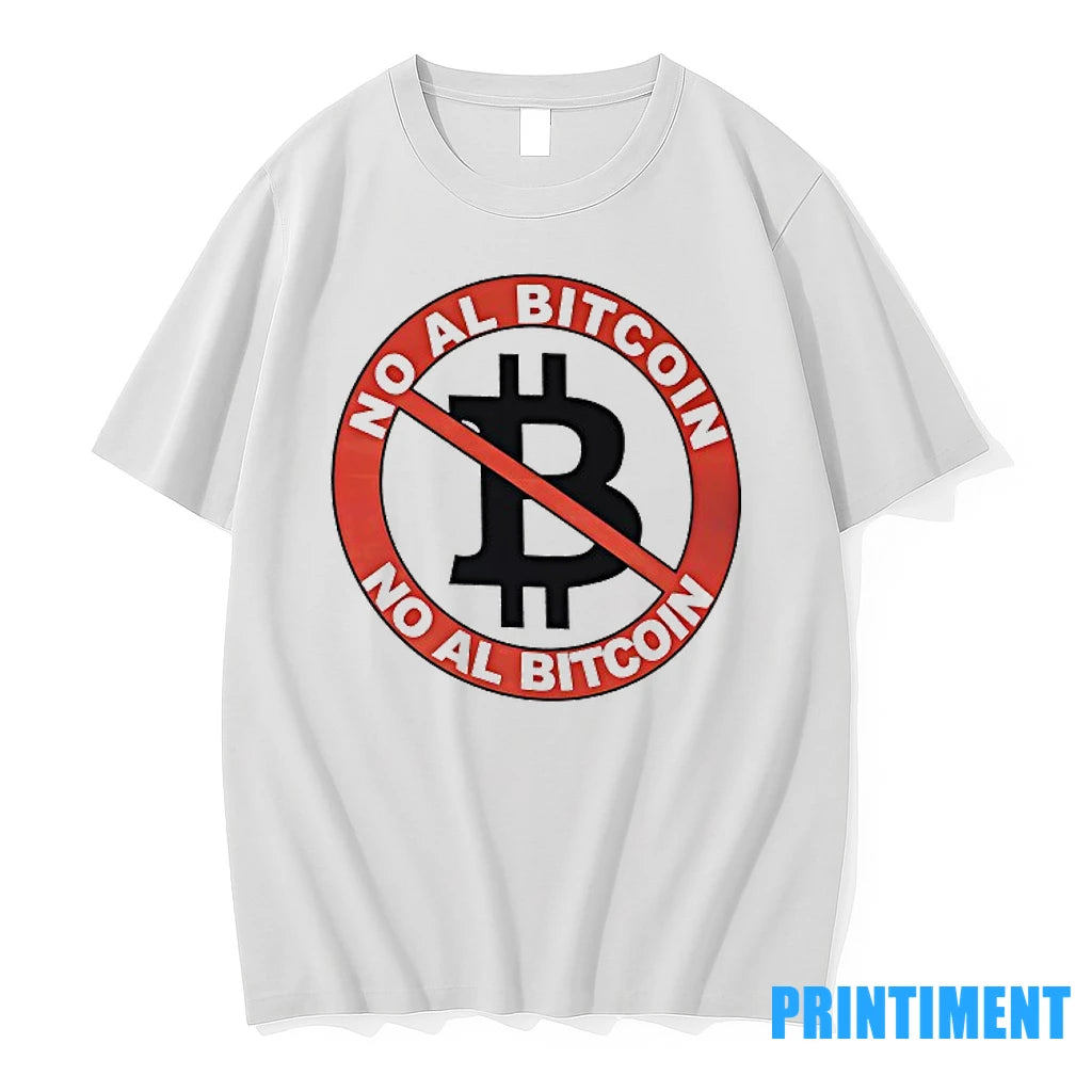 No Al Bitcoin Logo Tshirts Sweater