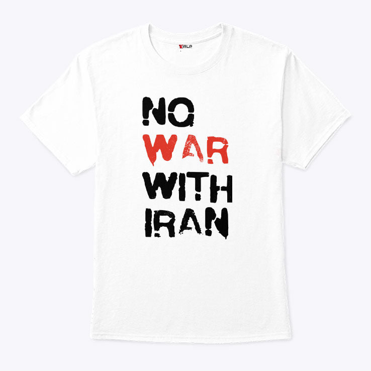 No War With Iran T Shirt