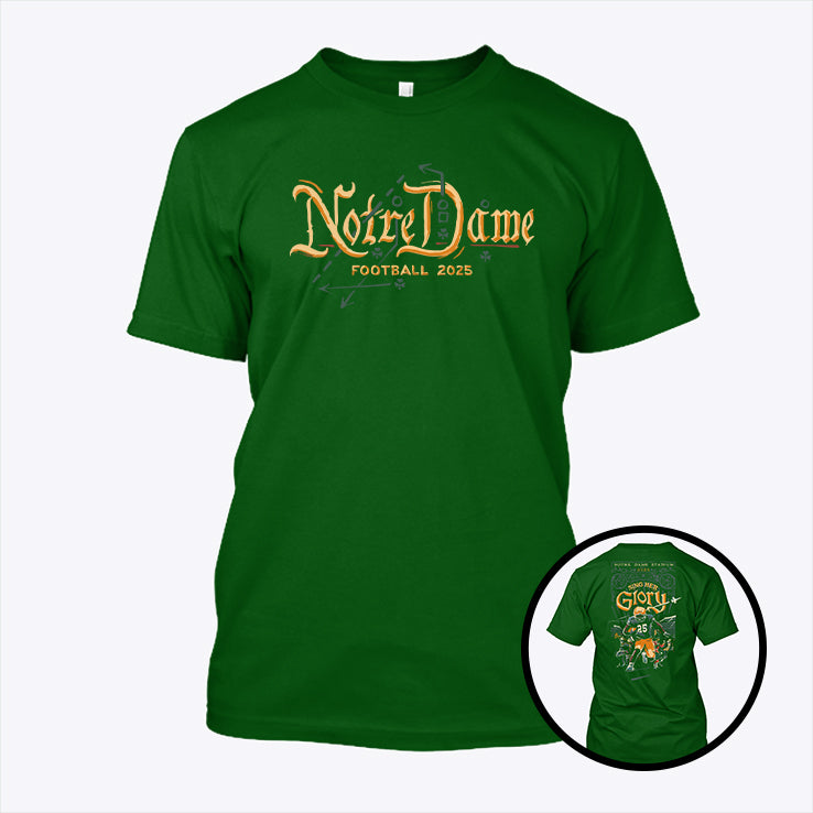 Notre Dame Football 2025 Sing Her Glory Shirt