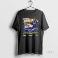 Official 2025 South Point 400 Race Winner Denny Hamlin Checkered Flag Sports