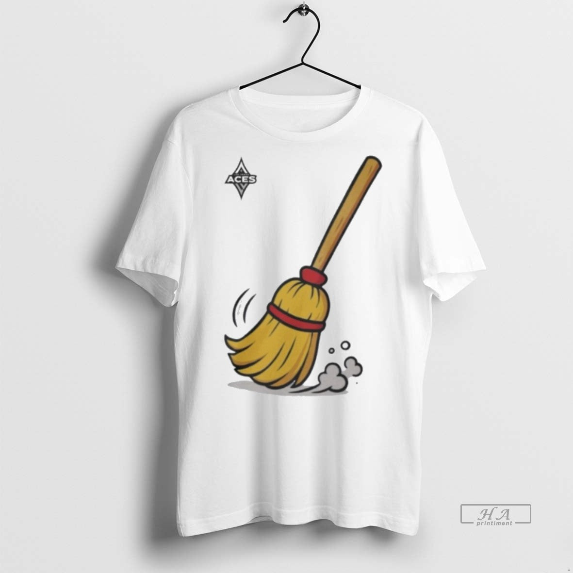 Official Aces Broom Sweep Shirt
