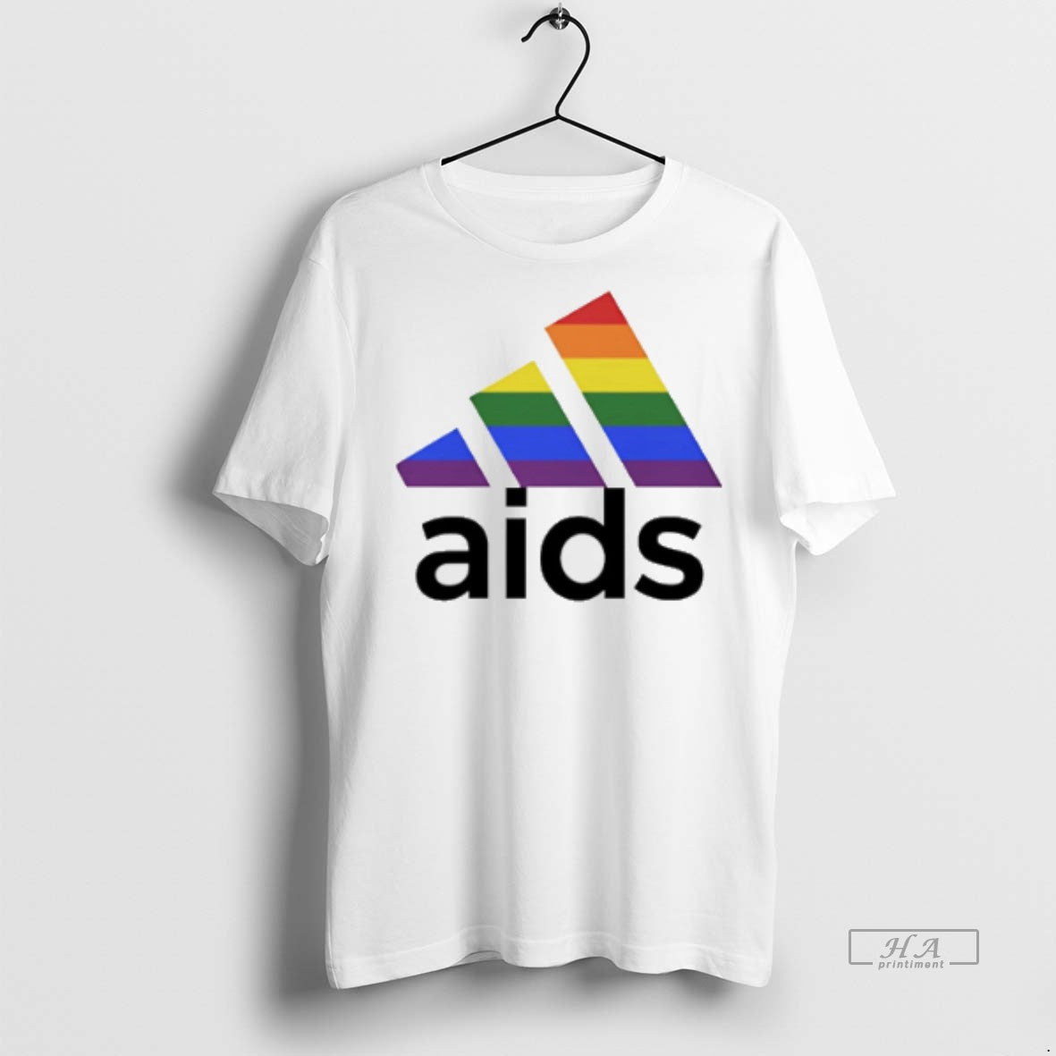 Official Aids Lgbt Pride Logo Shirt
