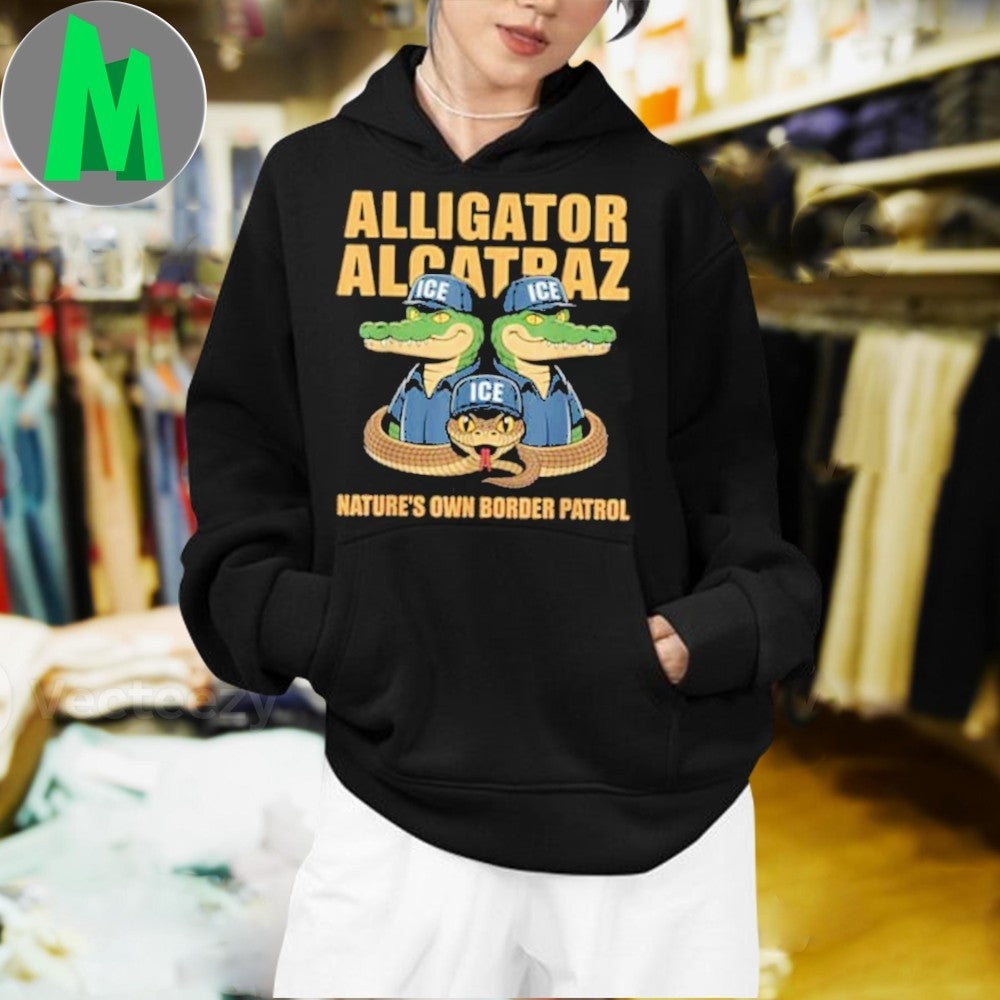 Alligator Alcatraz Ice Nature’s Own Border Patrol Unisex