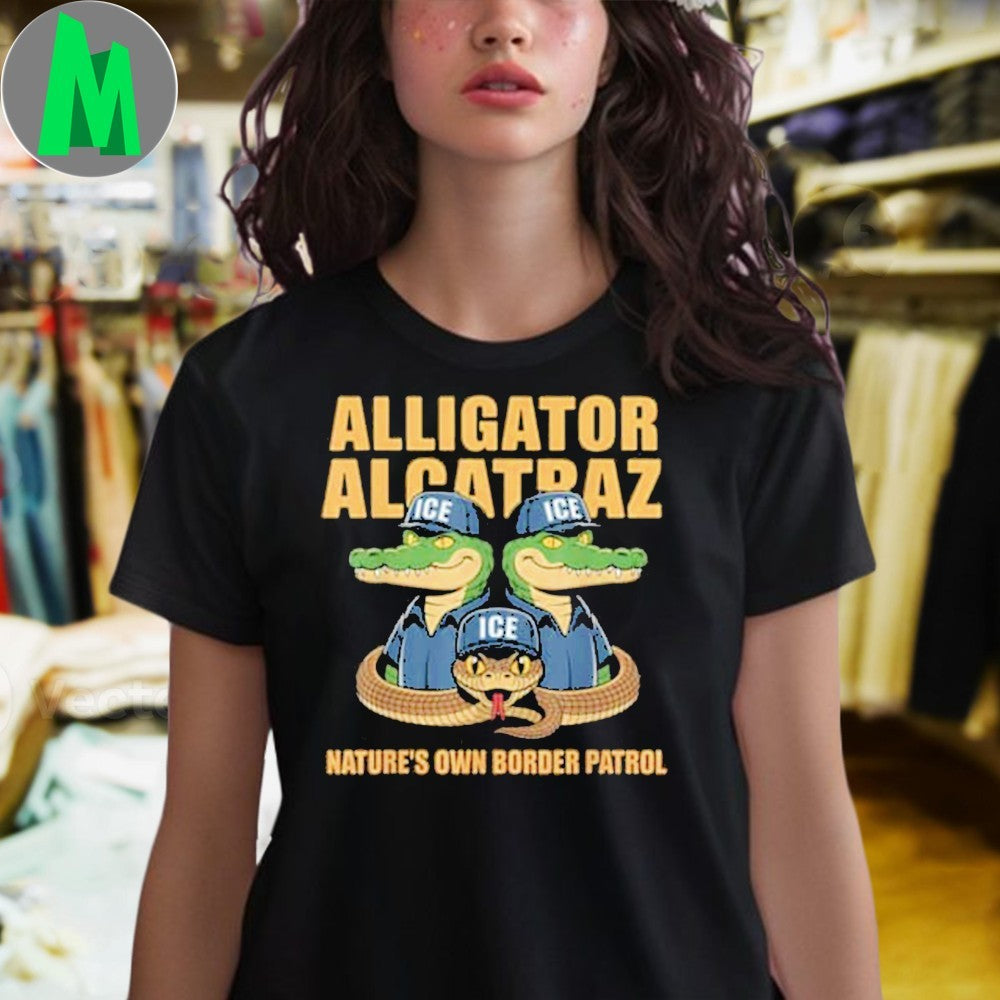 Alligator Alcatraz Ice Nature’s Own Border Patrol Unisex