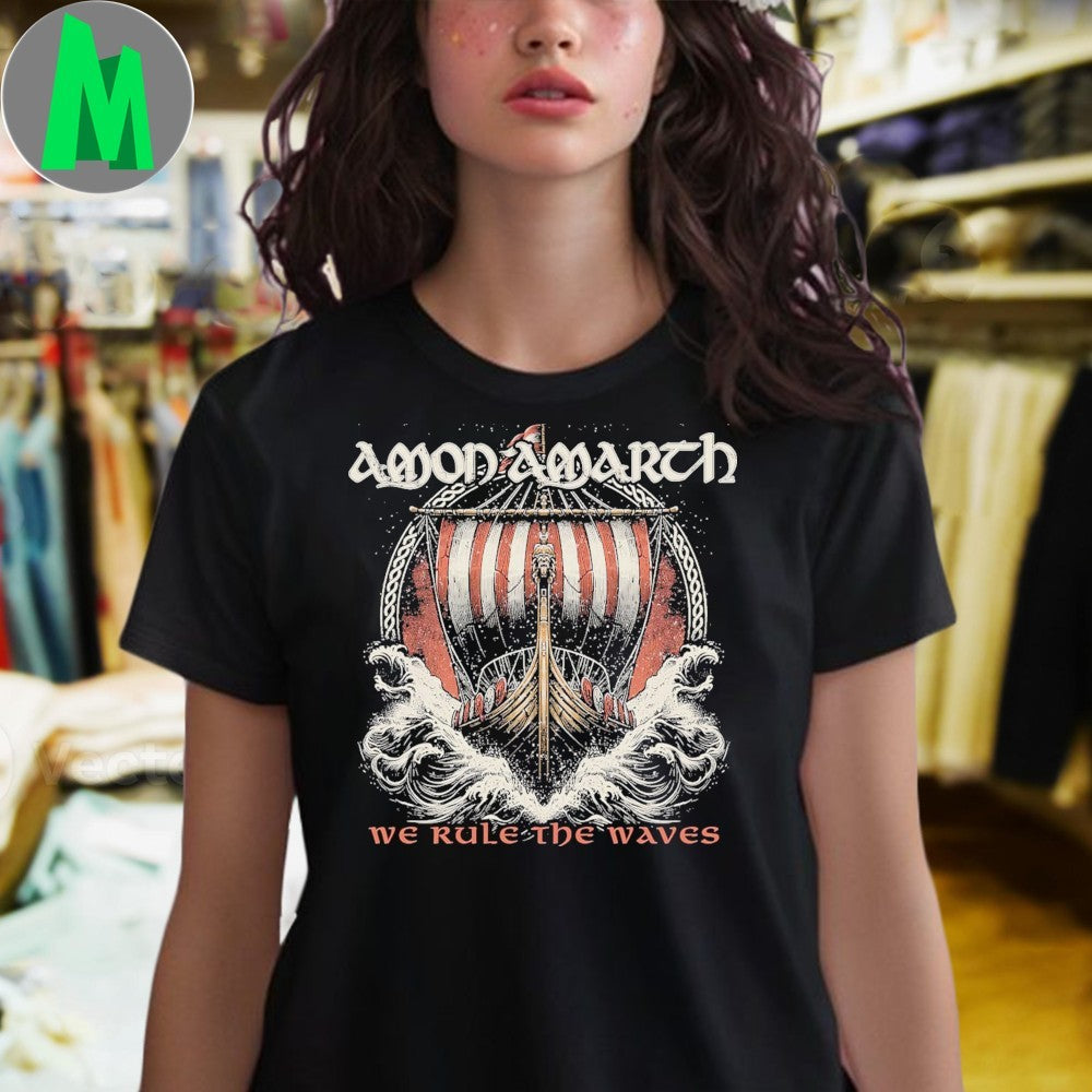 Amon Amarth We Rule The Waves Shirt Unisex