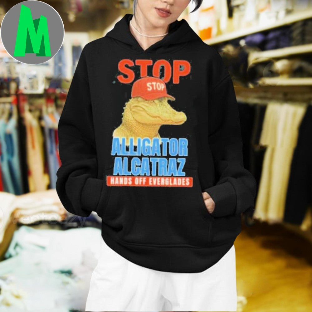 Anti Alligator Alcatraz Shirt Unisex