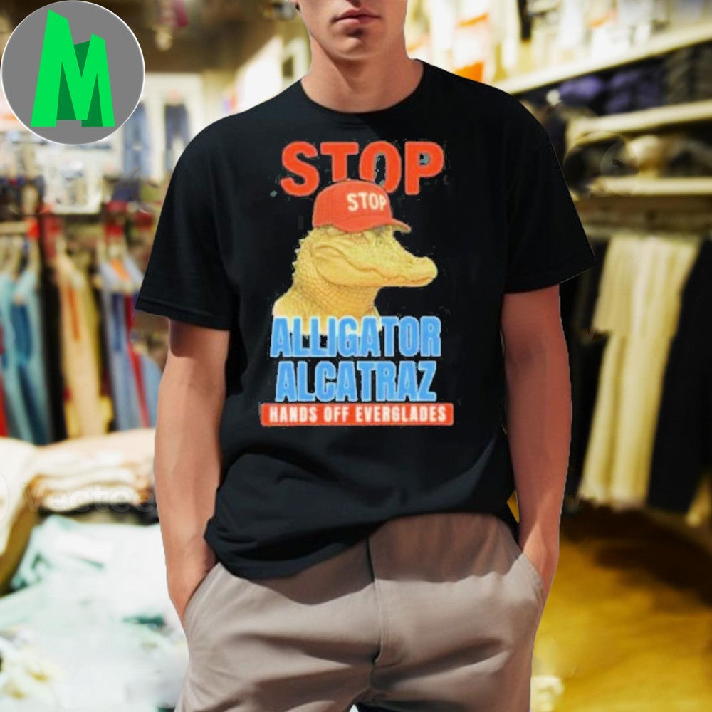 Anti Alligator Alcatraz Shirt Unisex