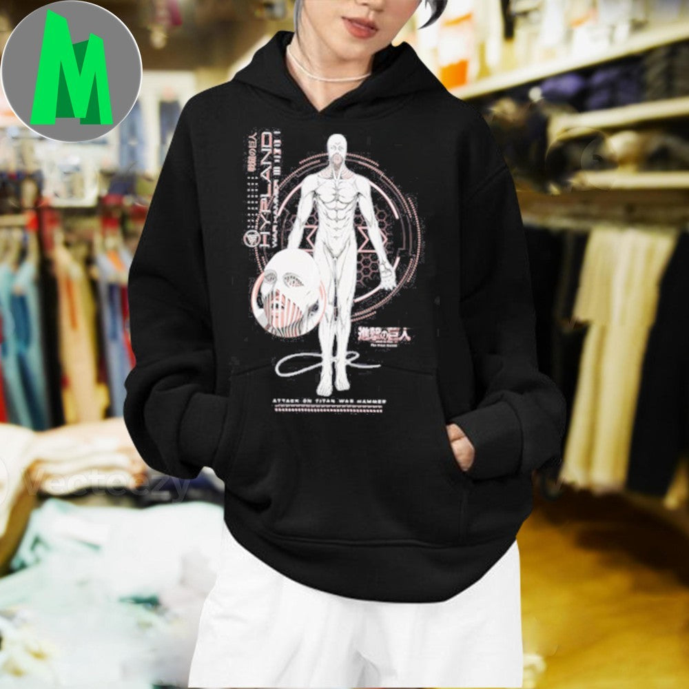 Attack on Titan War Hammer Titan Shirt Unisex