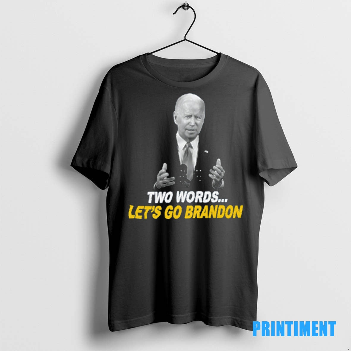 Official Biden Two Words Lets Go Brandon Tee Sweater