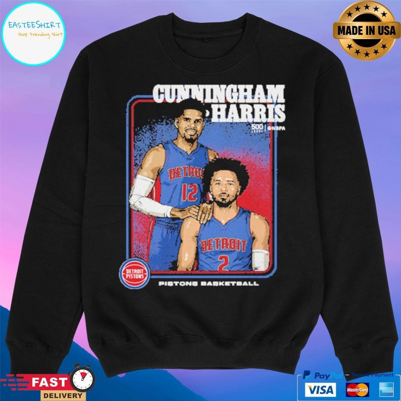 Cade Cunningham And Tobias Harris Detroit Pistons Basketball Step Brothers Unisex