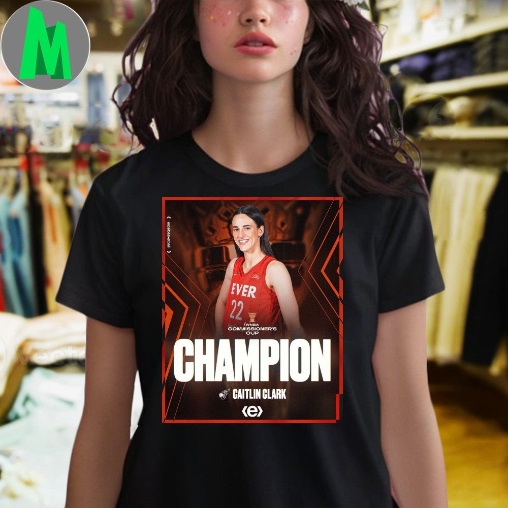 Caitlin Clark #22 WNBA Commissioner’s Cup Champion Unisex