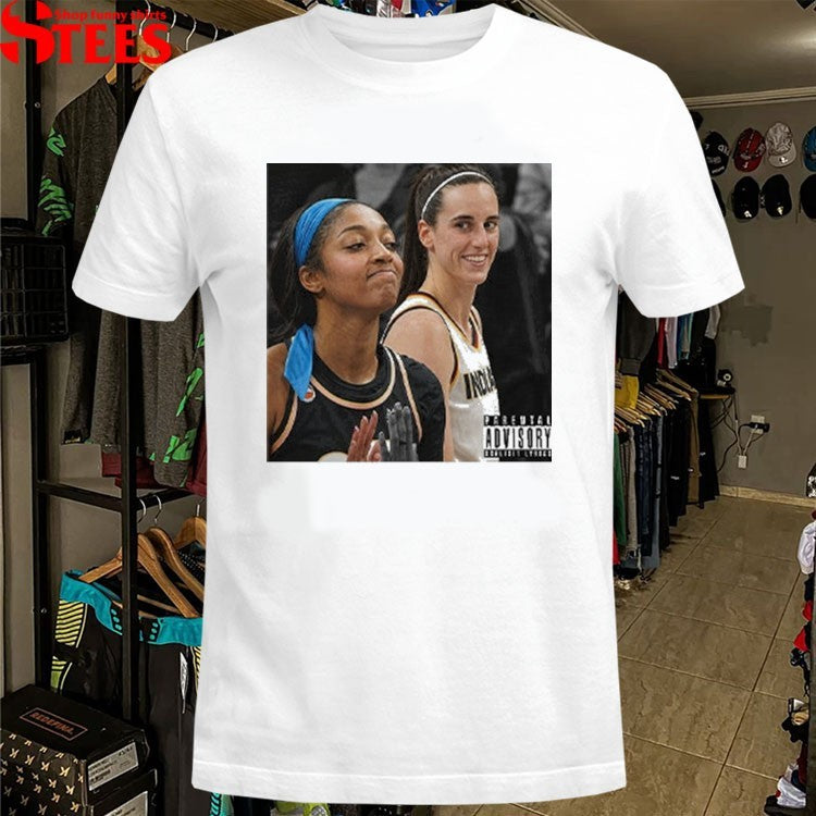 Caitlin Clark Laughing At Angel Reese Missed Layup Indiana Chicago Rivalry Unisex