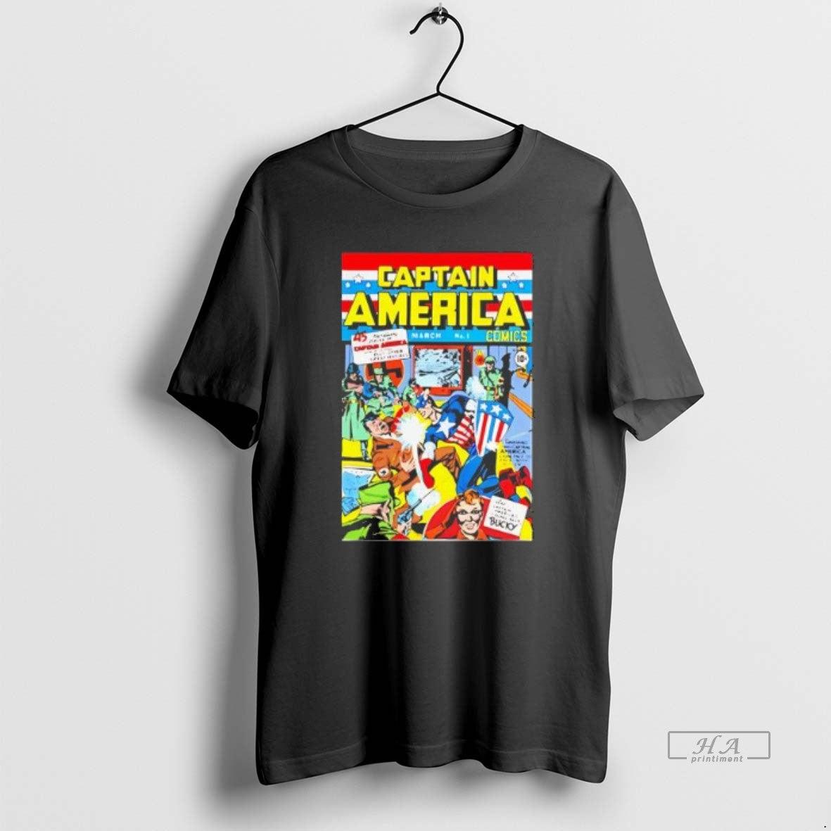 Official Captain America Punching Hitler Comic