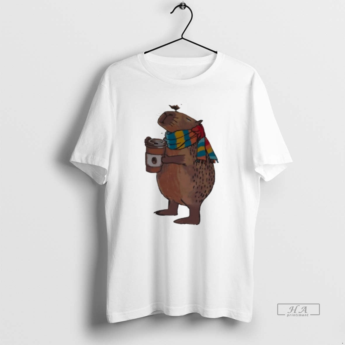 Official Capybara Drink Coffee