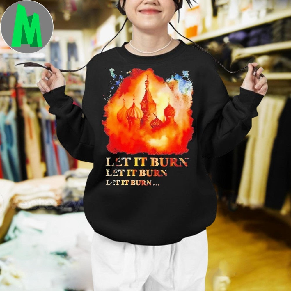 Castle Let It Burn Let It Burn Repeat Shirt Unisex