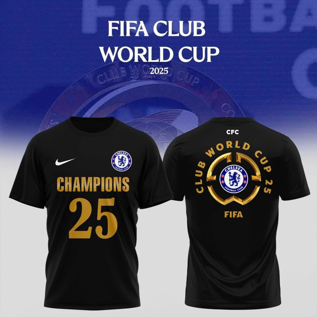 Chelsea FC FIFA Club World Cup Champions 2025 Two-Sided Unisex