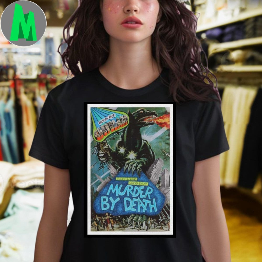 Cleveland Heights Ohio Murder By Death 01 July 2025 Poster Shirt Unisex