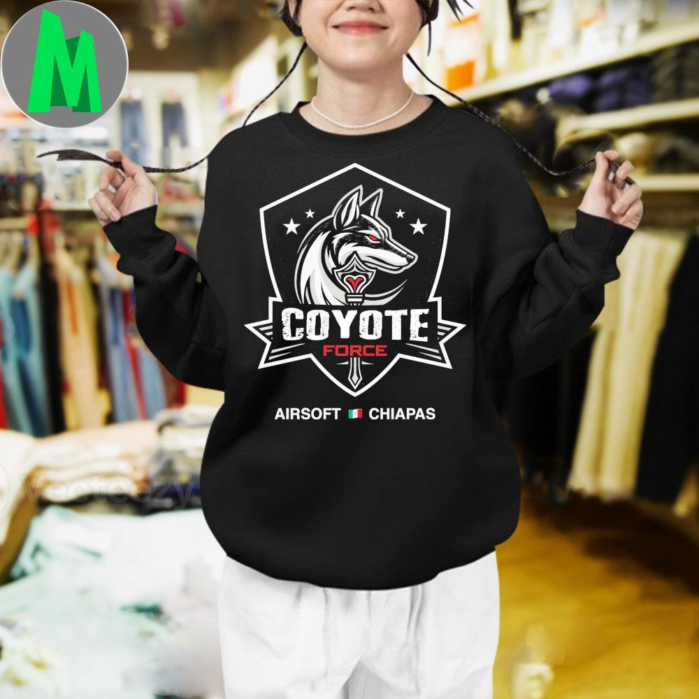 Coyote Force Airsoft Chiapas Team Logo Unisex