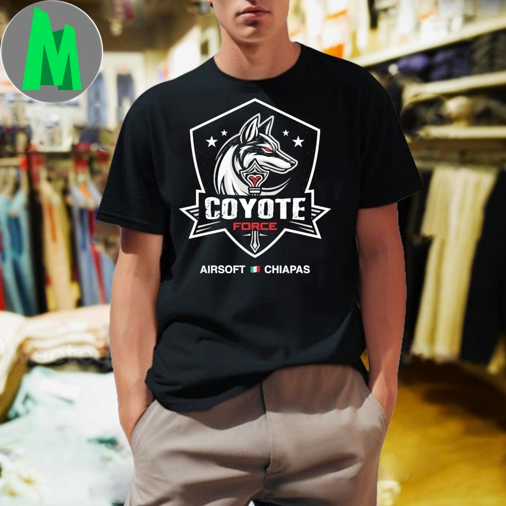 Coyote Force Airsoft Chiapas Team Logo Unisex