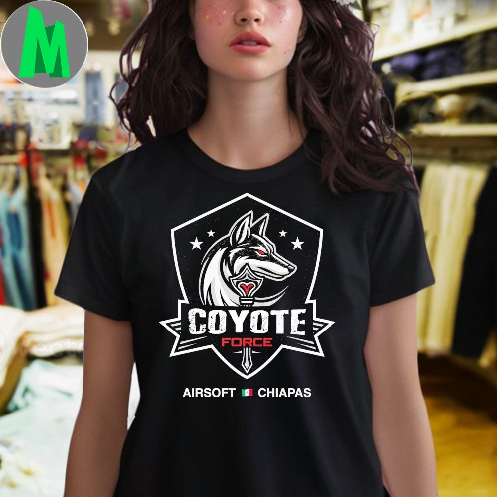 Coyote Force Airsoft Chiapas Team Logo Unisex