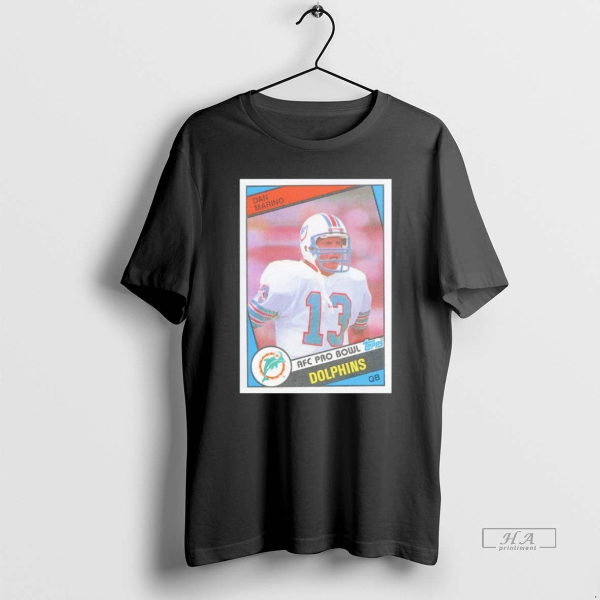 Official Dan Marino Afc Pro Bowl Trading Card Miami Dolphins