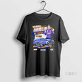 Official Denny Hamlin Checkered Flag Sports 2025 South Point 400 Race Winner