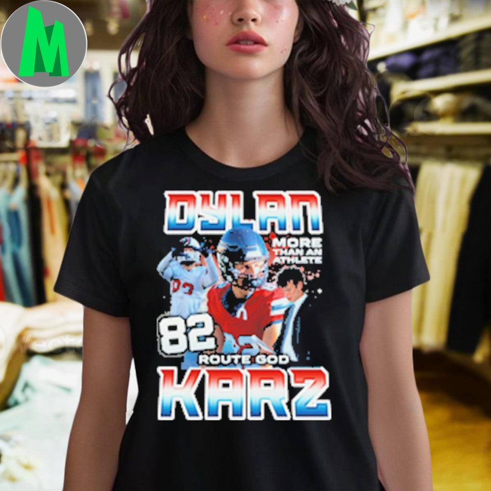 Dylan Karz #82 Route God Football Player Fan Unisex