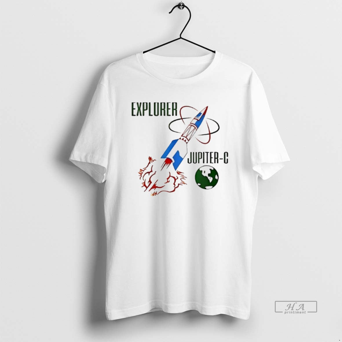 Official Explorer Jupiter C Rocket