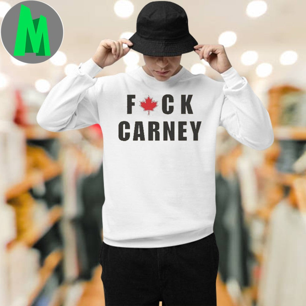 Fck Carney Anti-Politician Canadian Maple Leaf Unisex