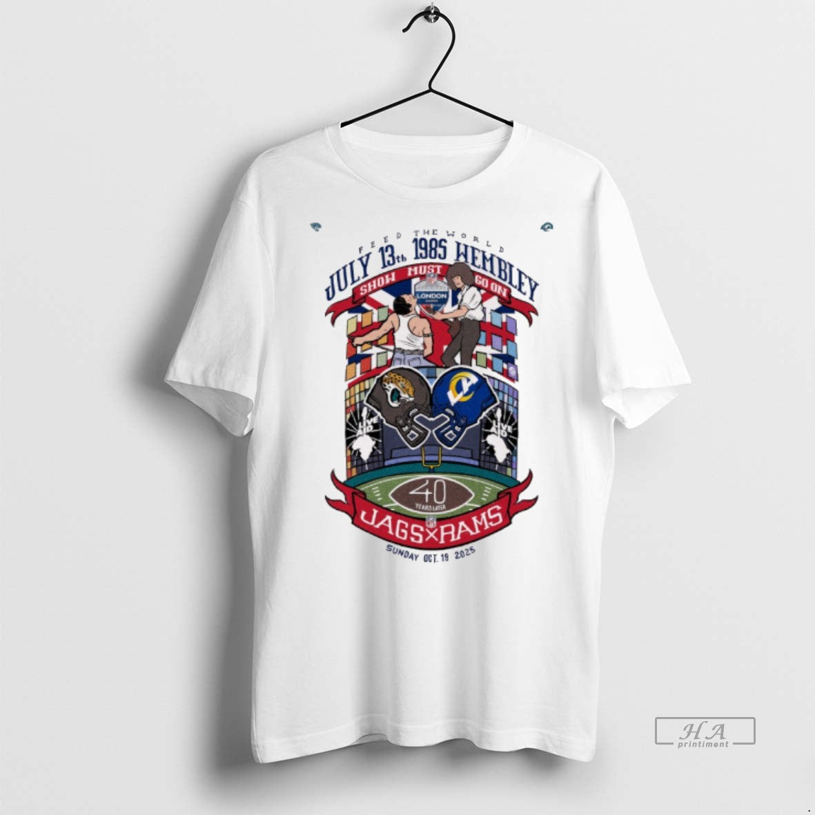 Official Feed The World July 13 1985 Wembley Show Must Go On Jags Vs Rams