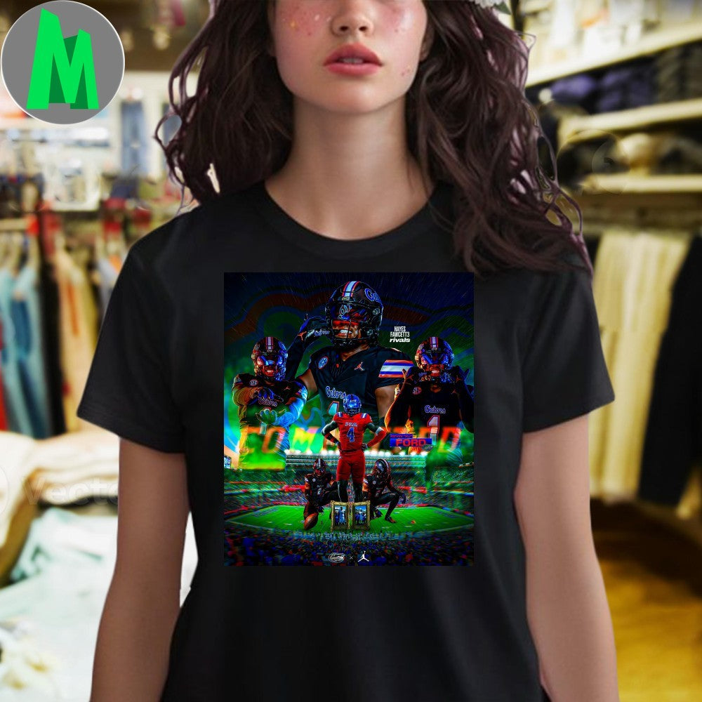 Florida Gators Football Kevin KJ Ford #4 Commit Player Graphic Unisex