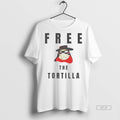 Official Free The Tortilla Dark Shirt