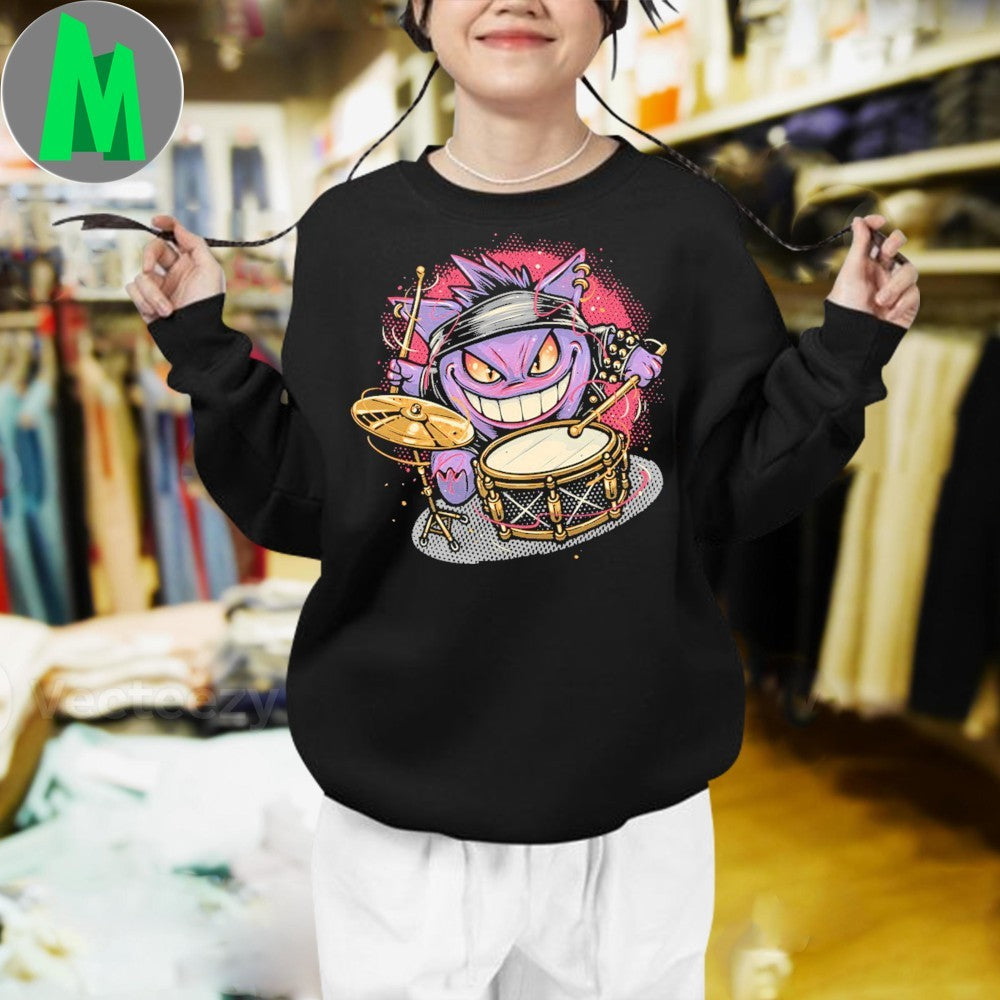 Gengar Rock Shadow Rocker Shirt Unisex