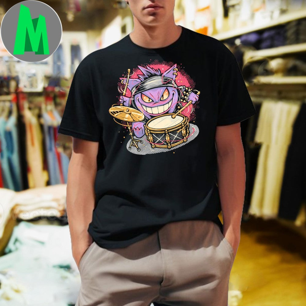 Gengar Rock Shadow Rocker Shirt Unisex
