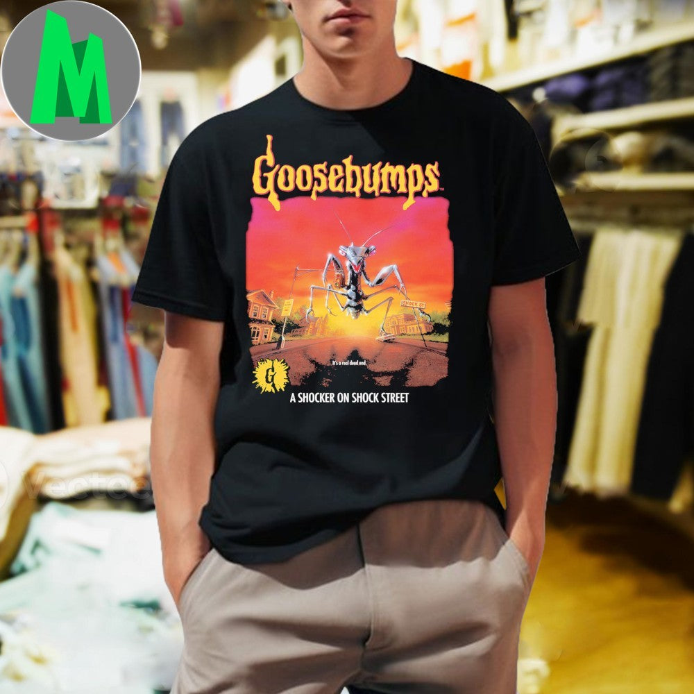 Goosebumps A Shocker On Shock Street Shirt Unisex