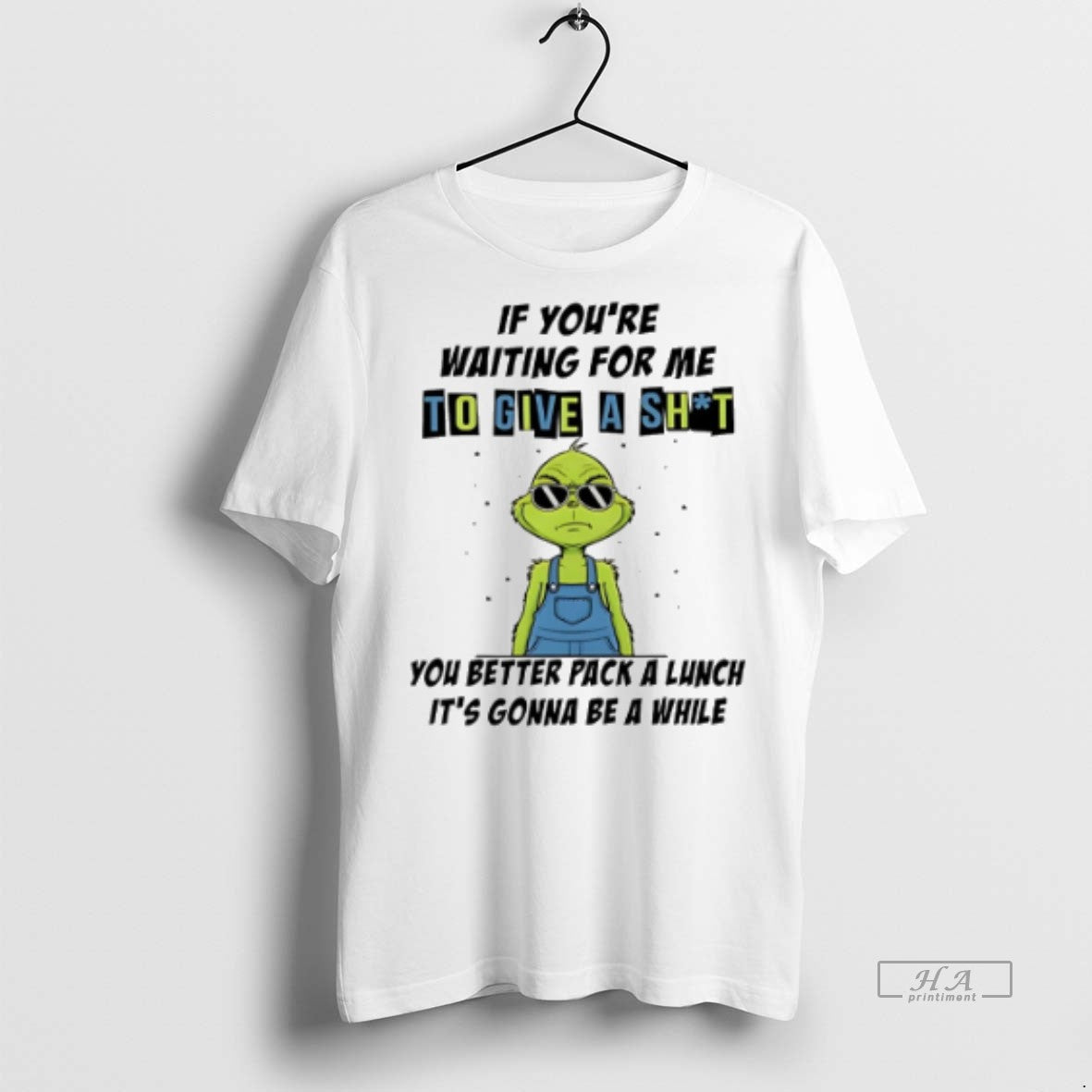 Official Grinch If Youre Waiting For Me To Give A Shit You Better Shirt