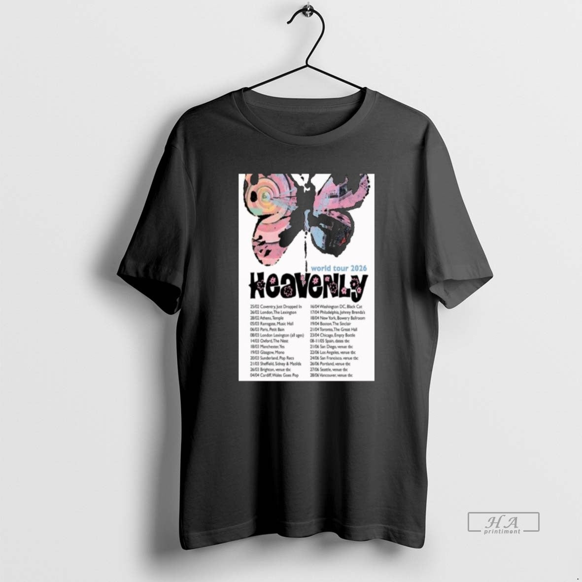 Official Heavenly World Tour 2026 Long Sleve
