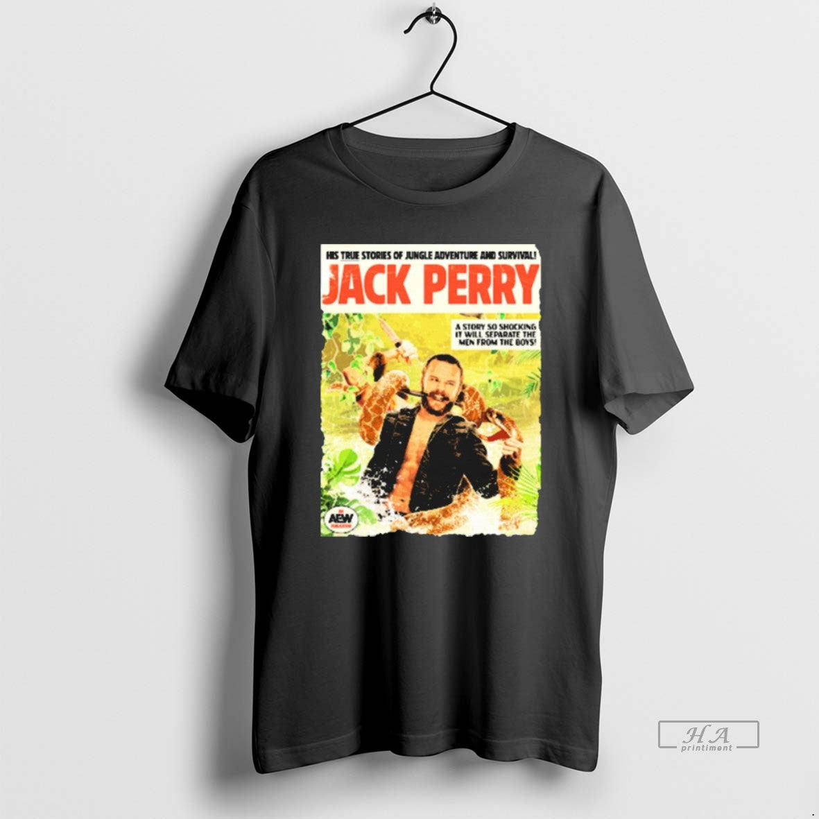 Official His True Stories Of Jungle Adventures And Survival Jack Perry Aew 2025