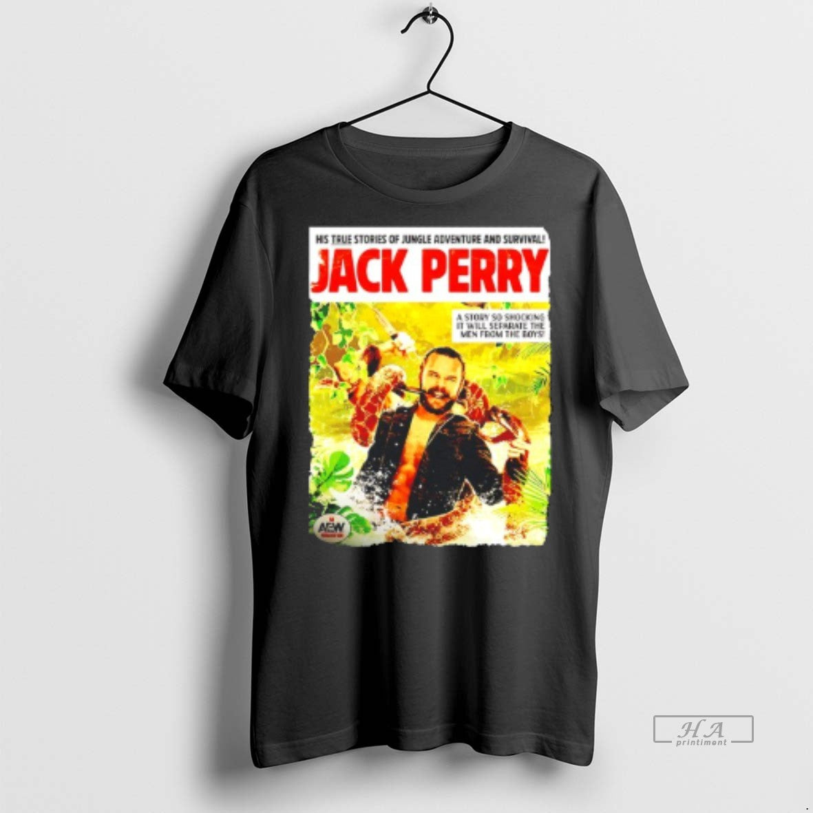 Official His True Stories Of Jungle Adventure And Survival Jack Perry Shirt
