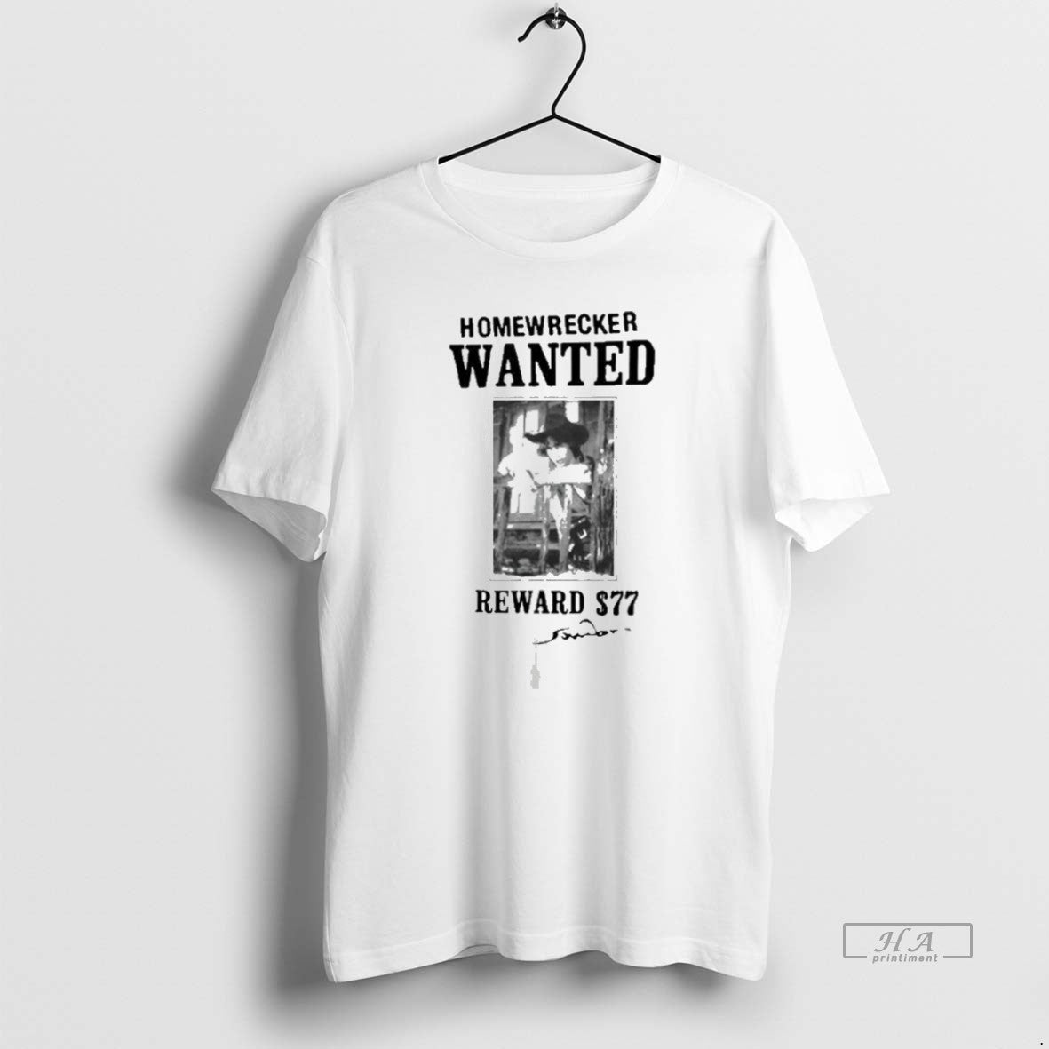 Official Homewrecker Wanted Reward 77 Unisex