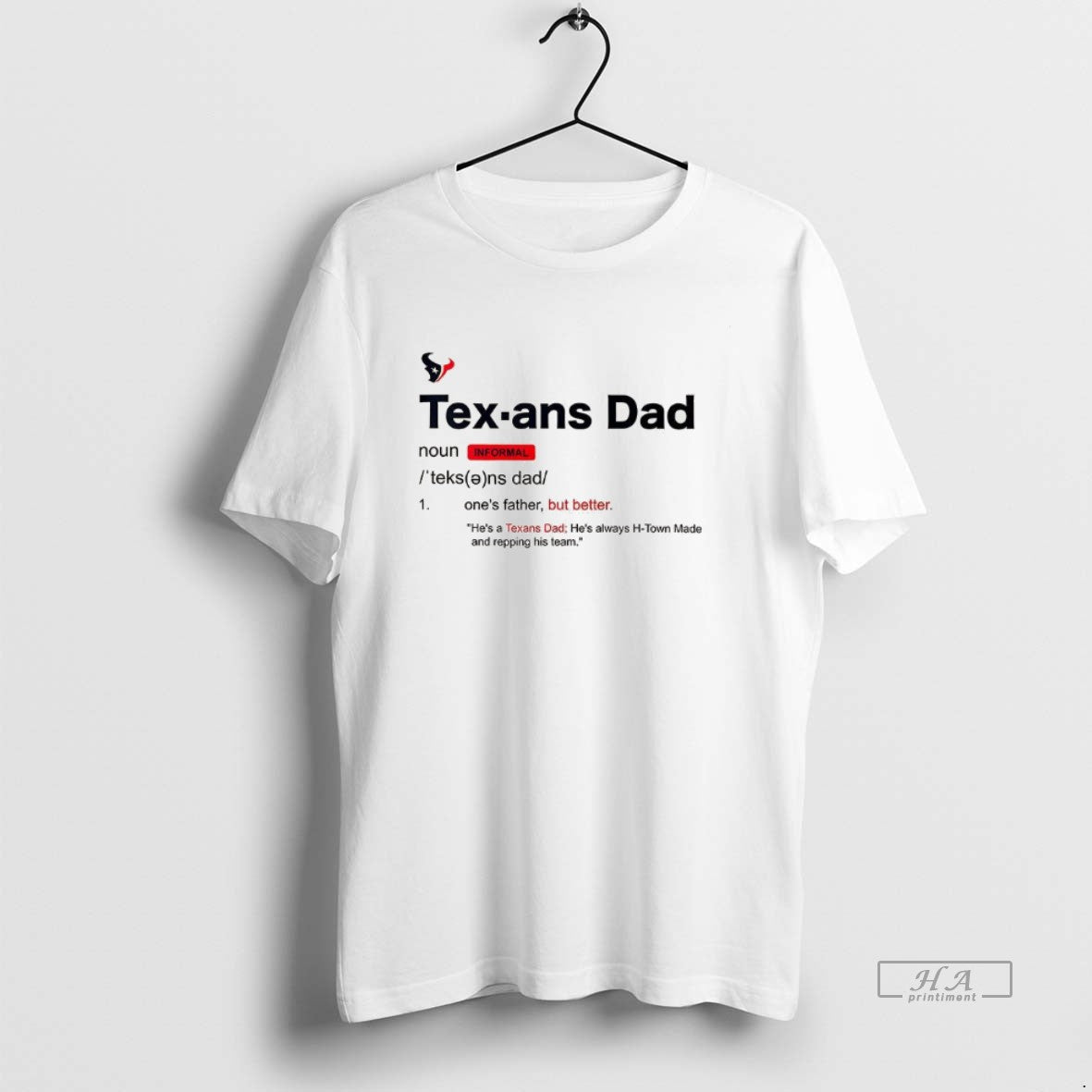 Official Houston Texans Dad Definition